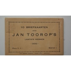 Collectie ansichtkaarten Jan Toorop
